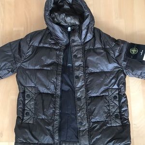 Stone Island, Down Jacket, XL,  GARMENT DYED 26 GRX SQM-N
